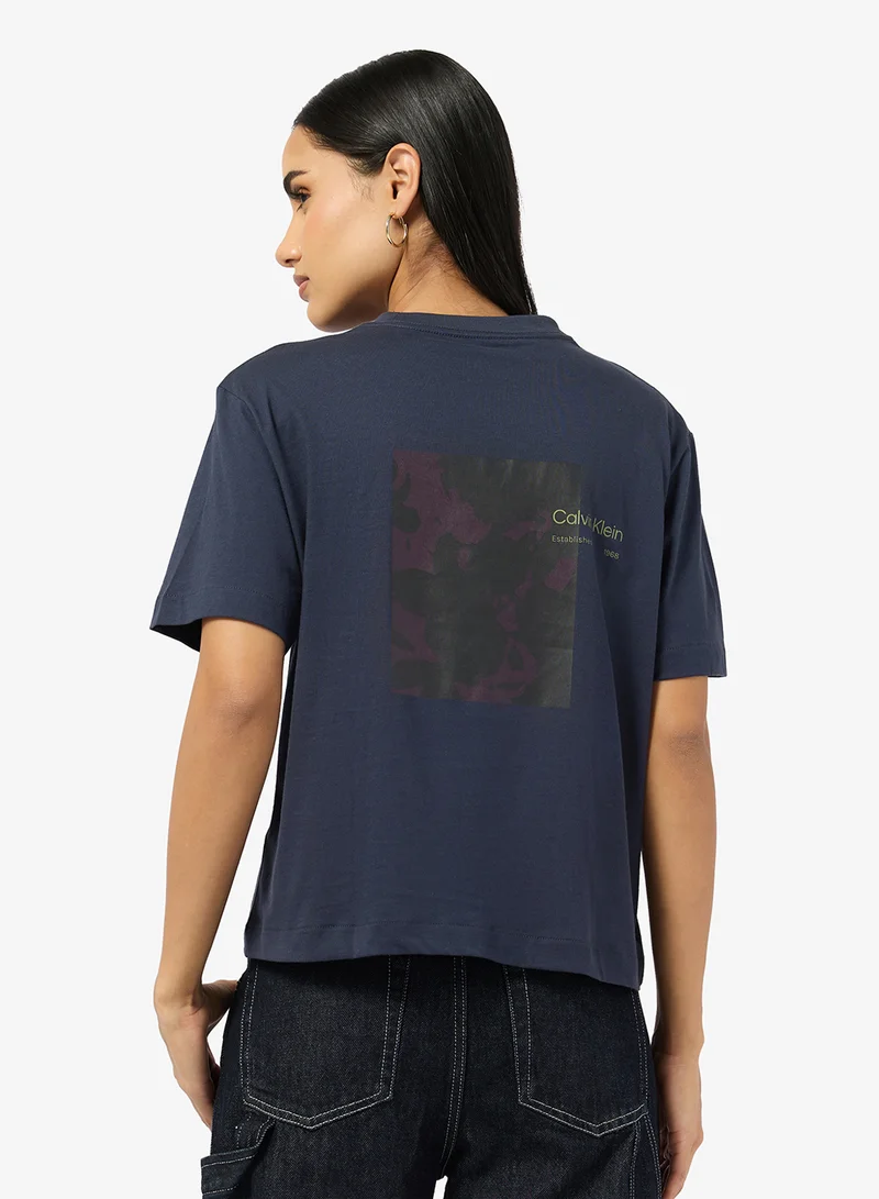 Calvin Klein Jeans Graphic Crew Neck T-Shirt
